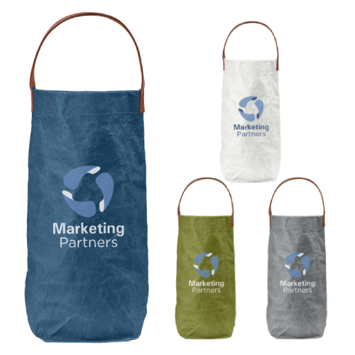 Promotional  Home & Table Washed Paper Wine Tote