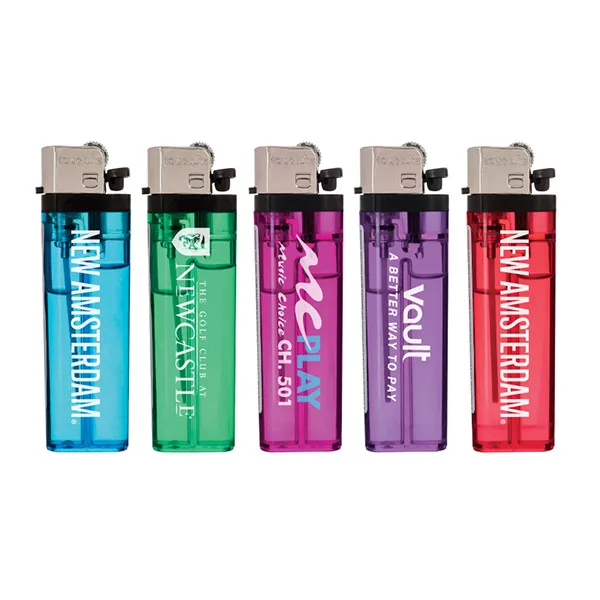 Transparent Standard Flint Cigarette Lighter Promotional Transparent Standard Flint Cigarette Lighter
