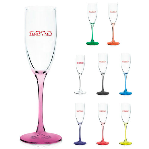 Promotional Tall Flute Glasses