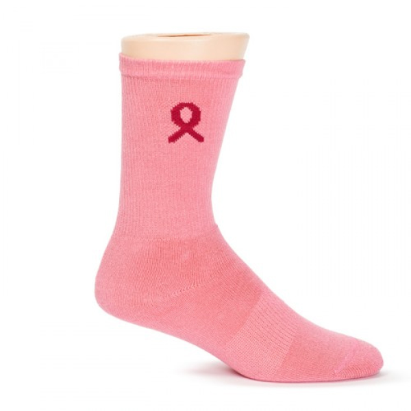 Promotional Breast Cancer Awareness Socks