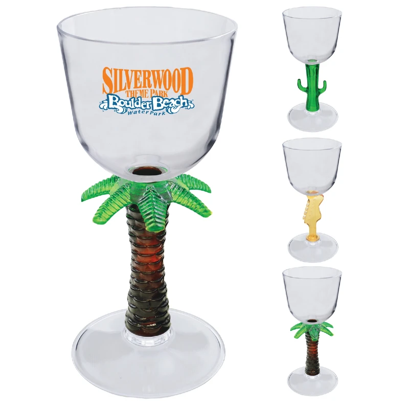 Promotional Standard Stem Acrylic Wine Glass - 7oz.