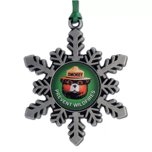 Promotional Snowflake Ornament-Pewter