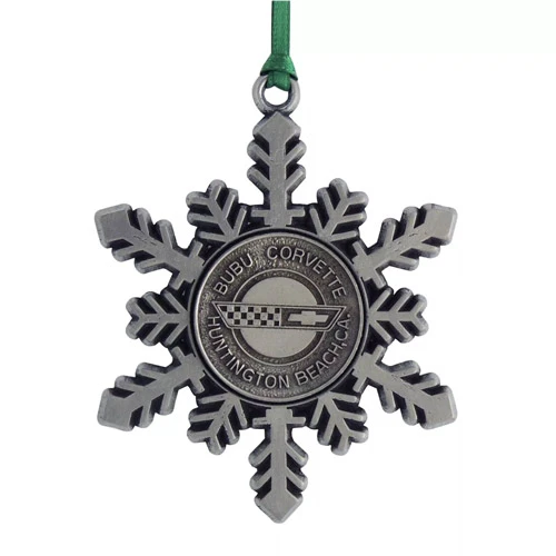 Promotional Pewter Snowflake Ornament