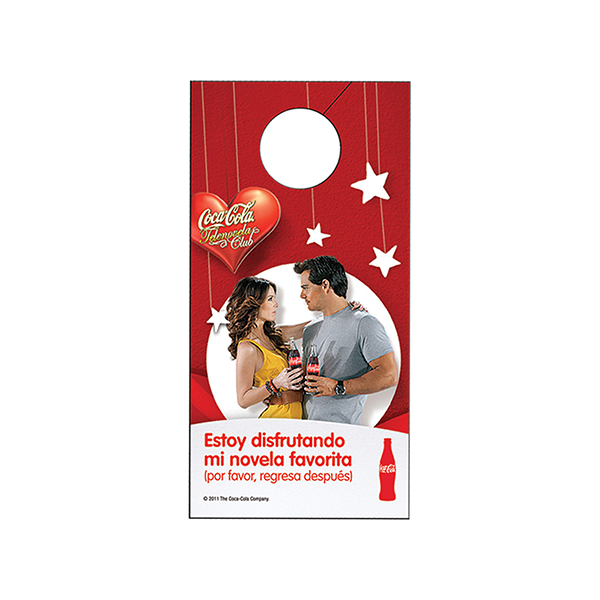 Promotional Custom Full Printed Color Door Hanger