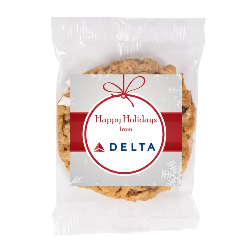 Promotional Individually Wrapped Oatmeal Raisin Cookies