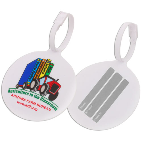 Personalized Circle Luggage Tag