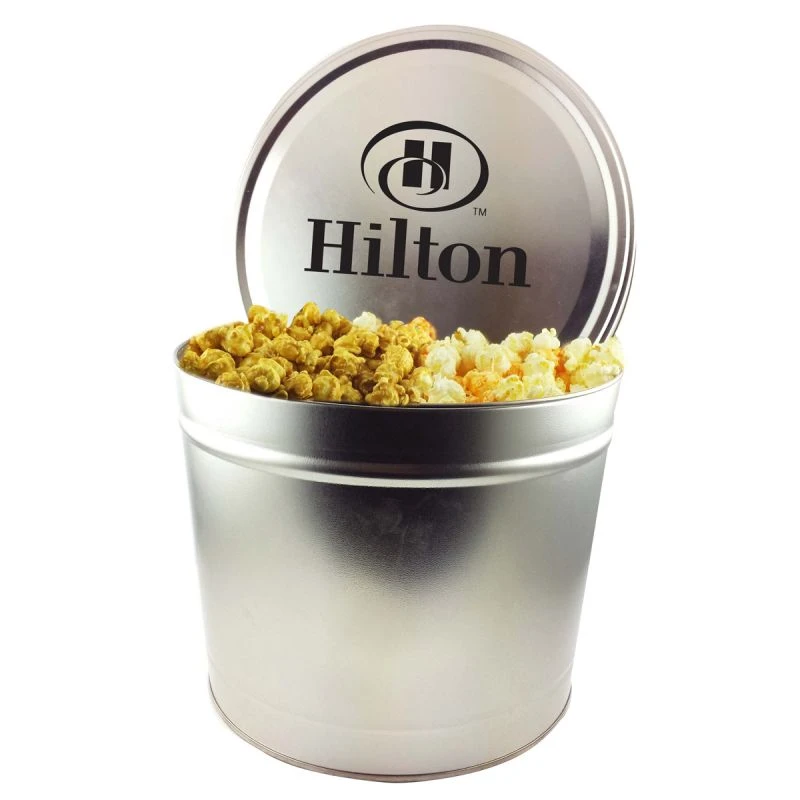 Promotional Two Gallon Popcorn Tin