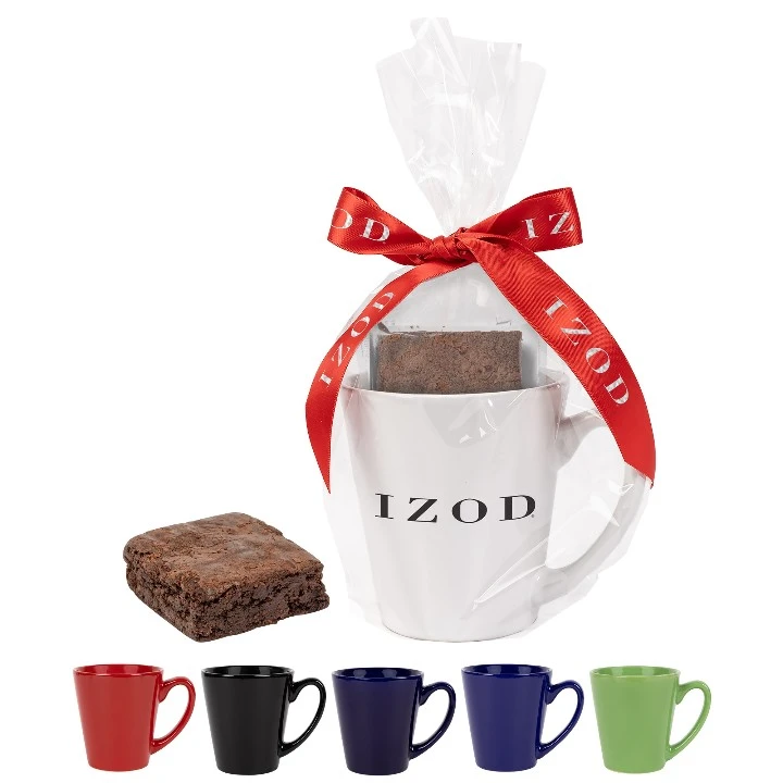 Promotional Fresh Beginnings Mug and Brownie Gift Set