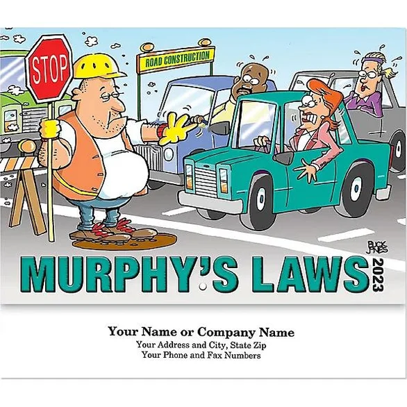 View Image 4 of Murphy's Laws Custom Calendar-(2024)