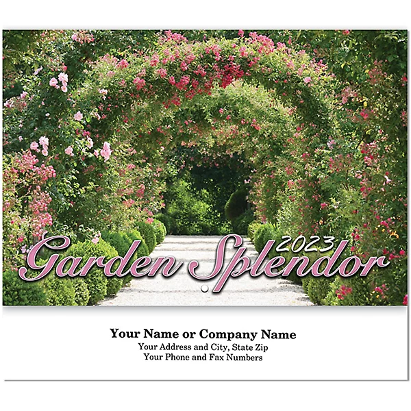 Promotional Garden Splendor Wall Calendar