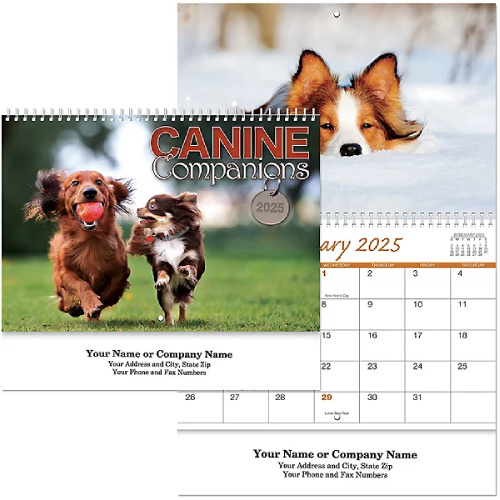 View Image 3 of Canine Companions Calendar (2024)