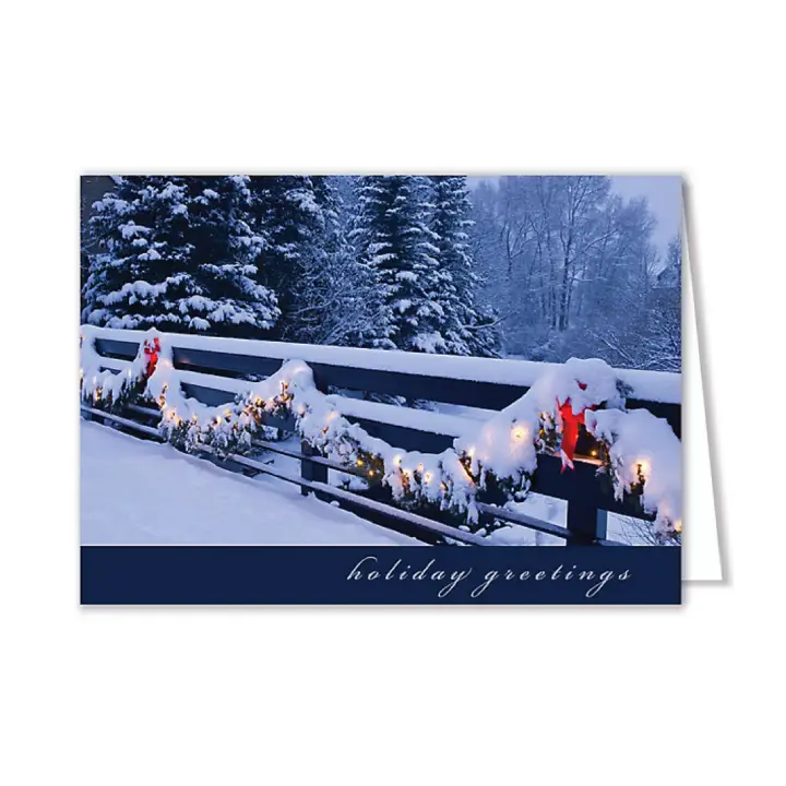 Promotional Winter Holiday Card