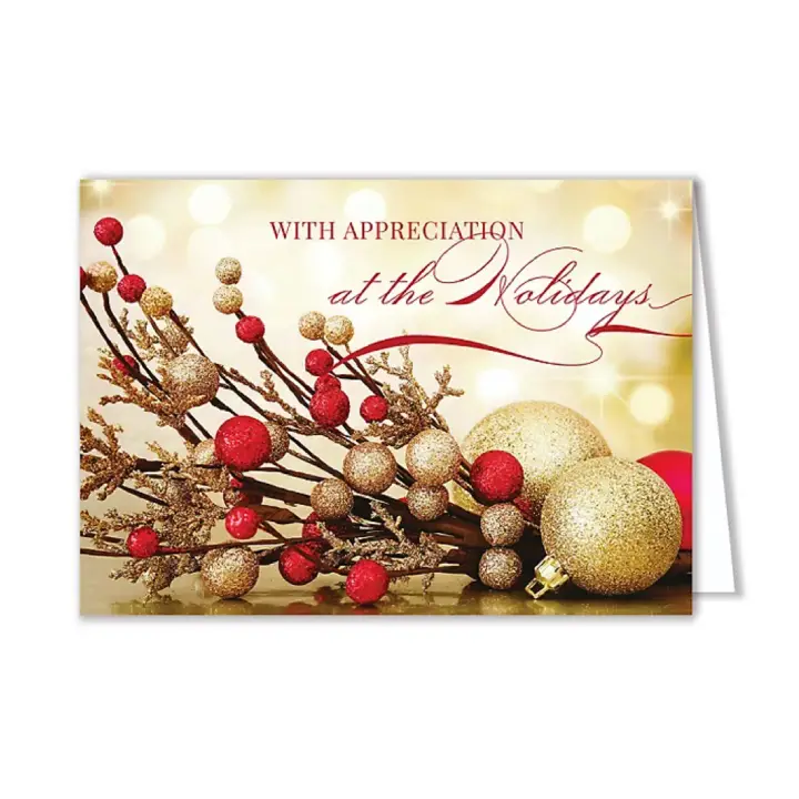 Promotional Berry Holidays Card