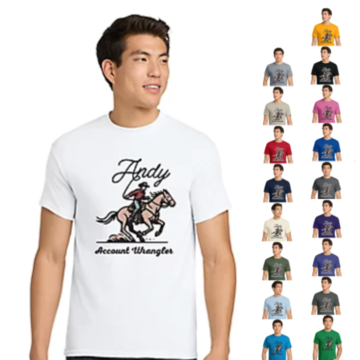 Promotional Gildan Adult Heavy Cotton™ T-Shirt- Screen Print