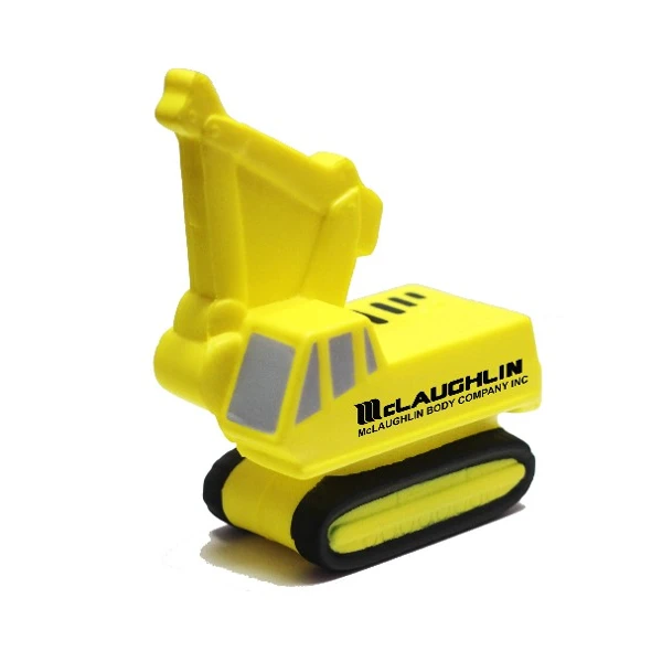Promotional Excavator Stress Ball Reliever