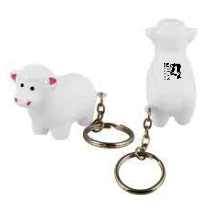 Promotional  Sheep Stress Ball Reliever Keychain