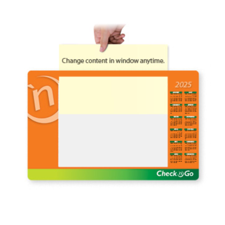 Promotional Frame-It Window Counter Mats