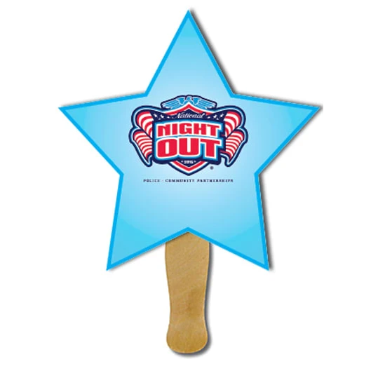 Promotional Star Hand Fan