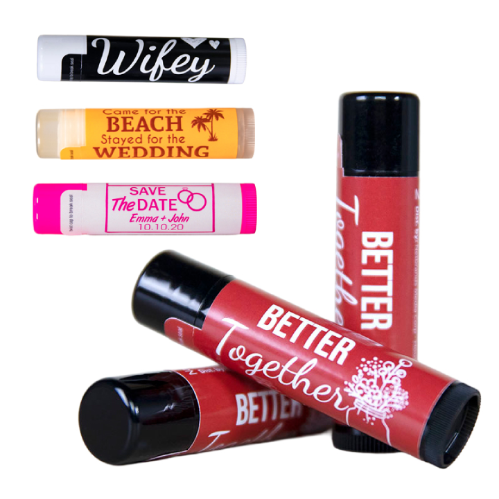 Promotional Natural Beeswax Lip Balm - Full Color
