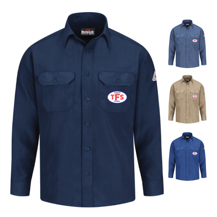 Promotional Bulwark Men's Uniform Shirt Nomex® IIIA 