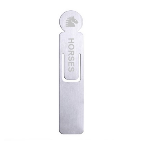 Promotional Stainless Steel Bookmark