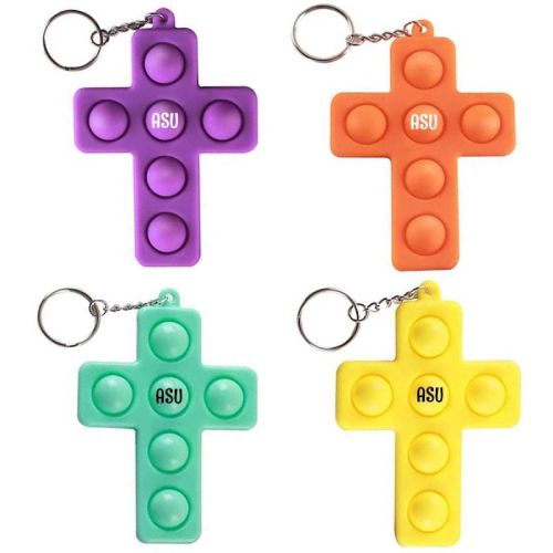 Promotional Cross Fidget Toys Keychain