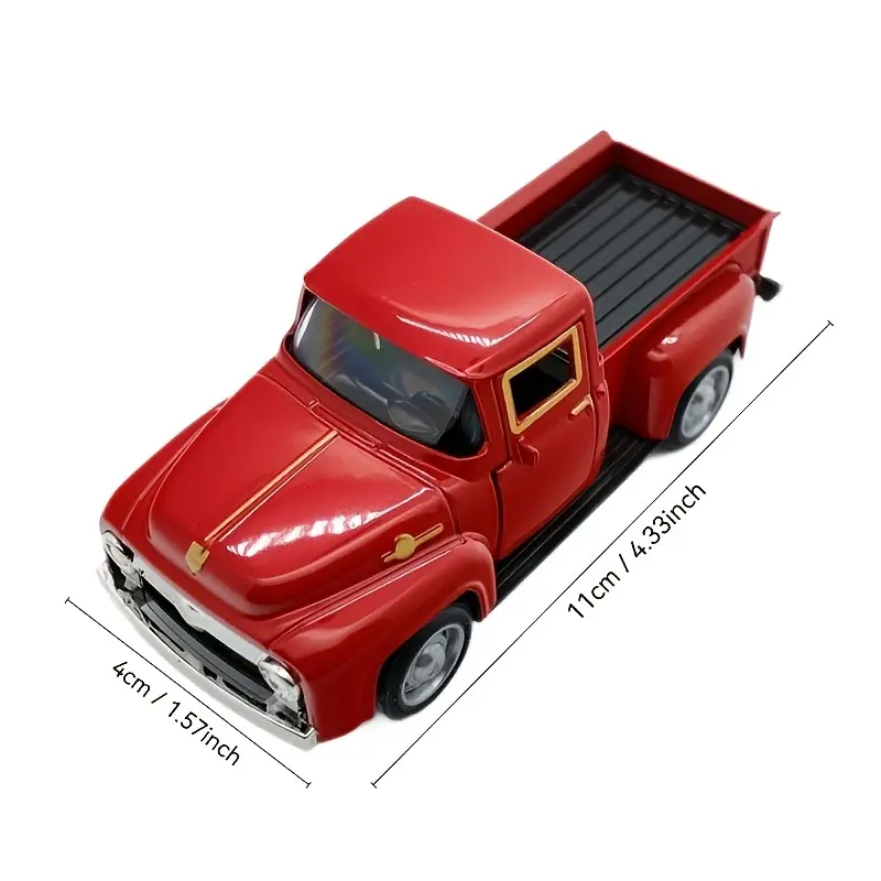 Vintage Retro Metal Truck 