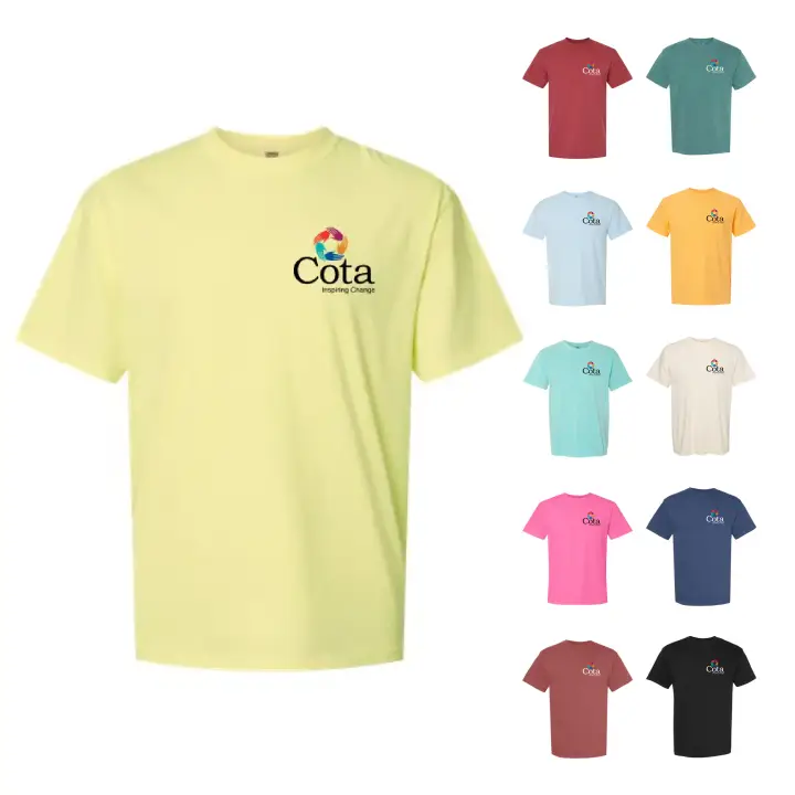 Soft Comfort Colors Tees Garment Dyed 100% Cotton Promotional Soft Comfort Colors Tees Garment Dyed 100% Cotton