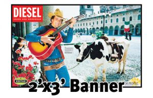 2 Inch x 3 Inch Vinyl Banner Promotional 2 Inch x 3 Inch Vinyl Banner