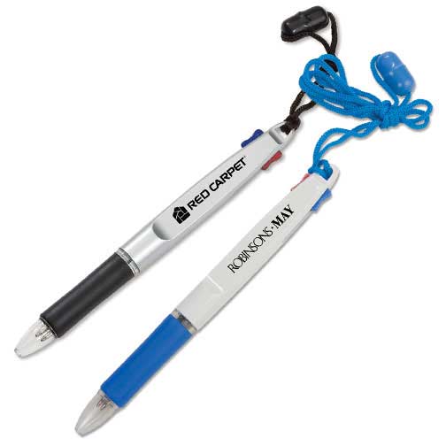 Promotional Neck Pen with Safety Breakaway