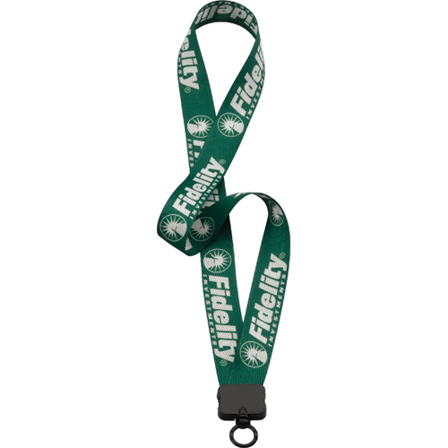 Waffle Weave Lanyard with O-Ring Attachment