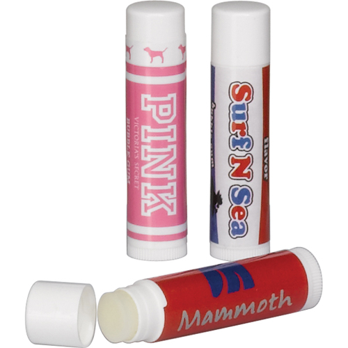 Promotional Natural Lip Balm in White Tube