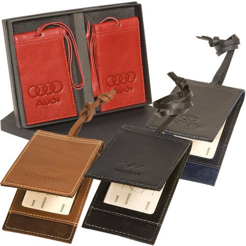Promotional Barclay Magnetic Luggage Tag Set