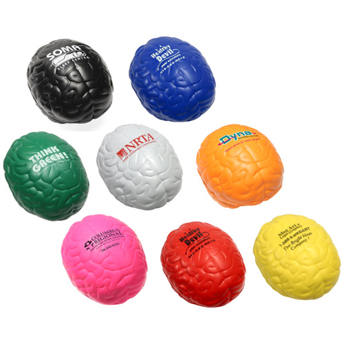 brain shaped stress balls