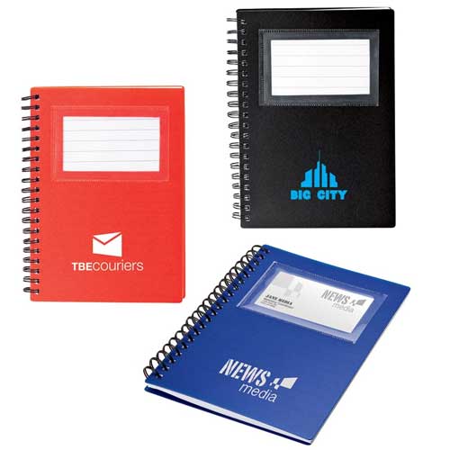 Business Card Holder Notepad Notepads 1.31 Ea