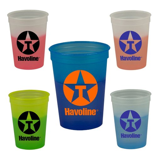 16oz Color Changing Stadium Cups