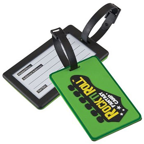 custom rubber luggage tags