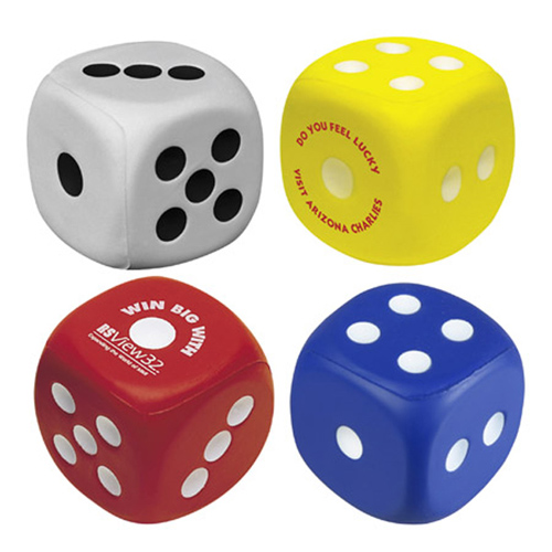 Promotional Dice Stress Reliever