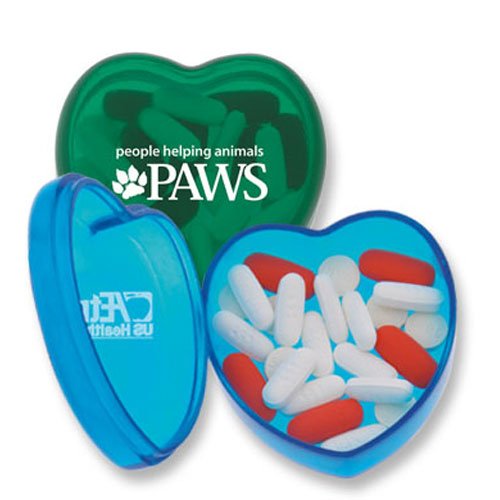 Promotional Heart Pill Box