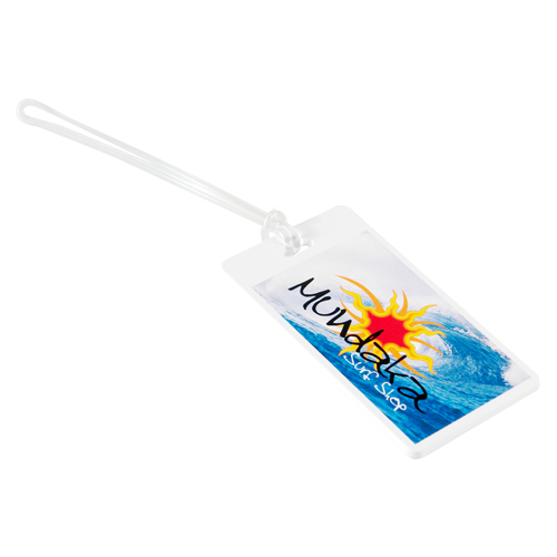Promotional Luggage Tag with Digital Imprint