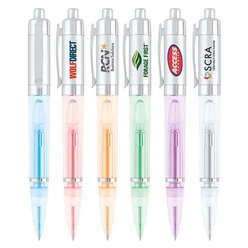Promotional Metallic Light-Up Pen