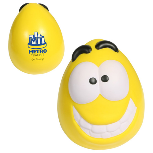 Promotional Happy Mood Maniac Stress Reliever Wobbler