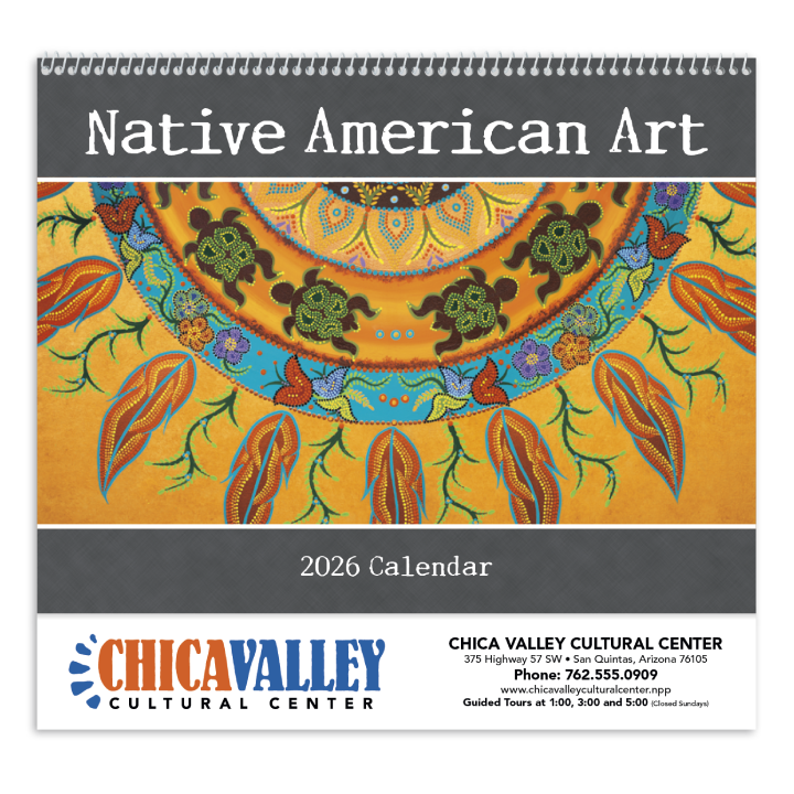 Promotional Native American Art Calendar