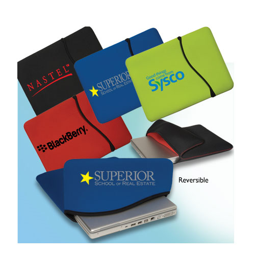 Reversible Neoprene Laptop Sleeve Computer Bags 6.14 Ea