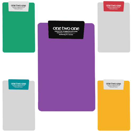 Promotional Transparent Clipboard with Jumbo Clip