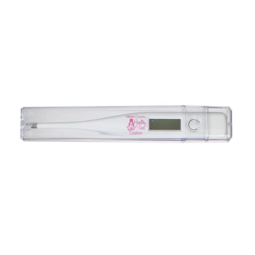 Water Resistant Digital Thermometer White