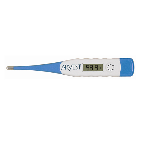 Flexible Digital Thermometer Blue
