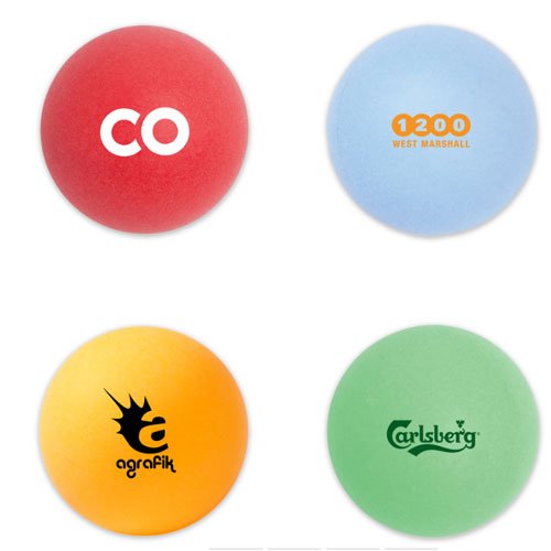 Colored Ping Pong Ball