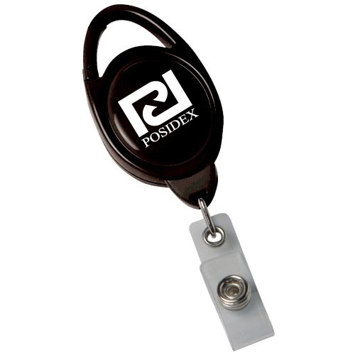 Clip-on Secure-A-Badge™ Black