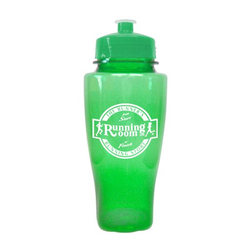 Polysure Twister Bottle 24 oz Transparent Green/Green